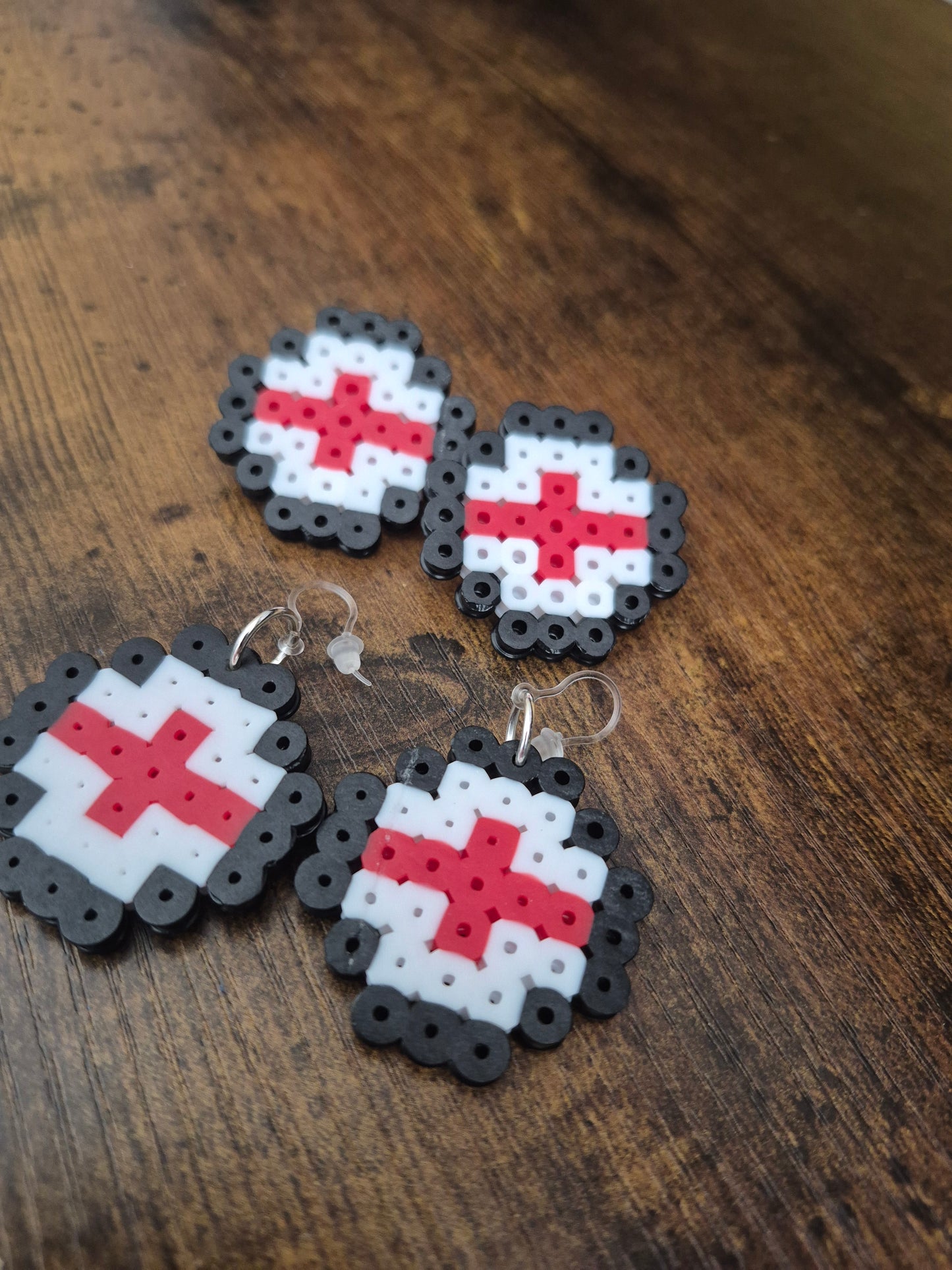Pokeball earrings