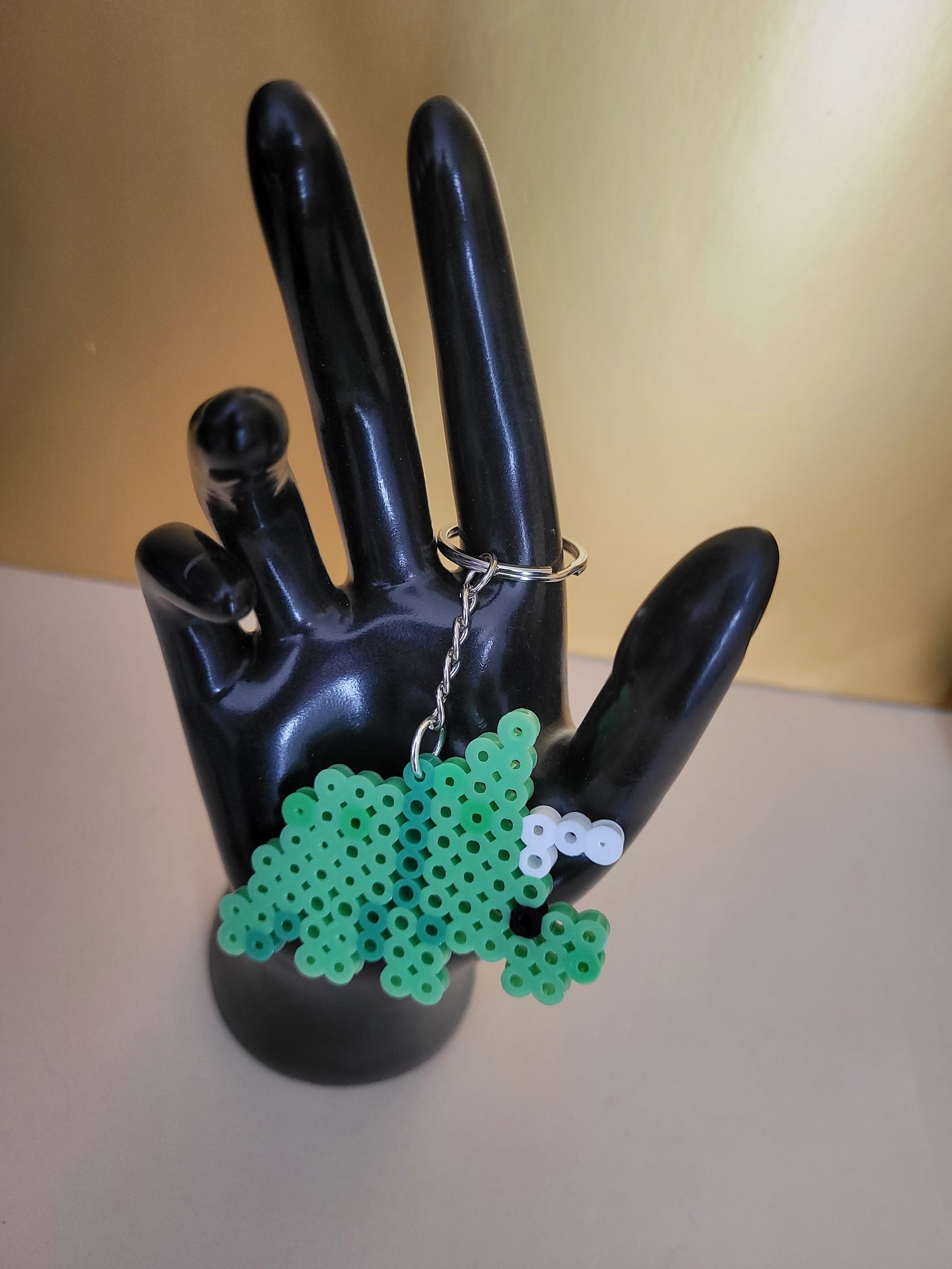 Mini Triceratops Keychains