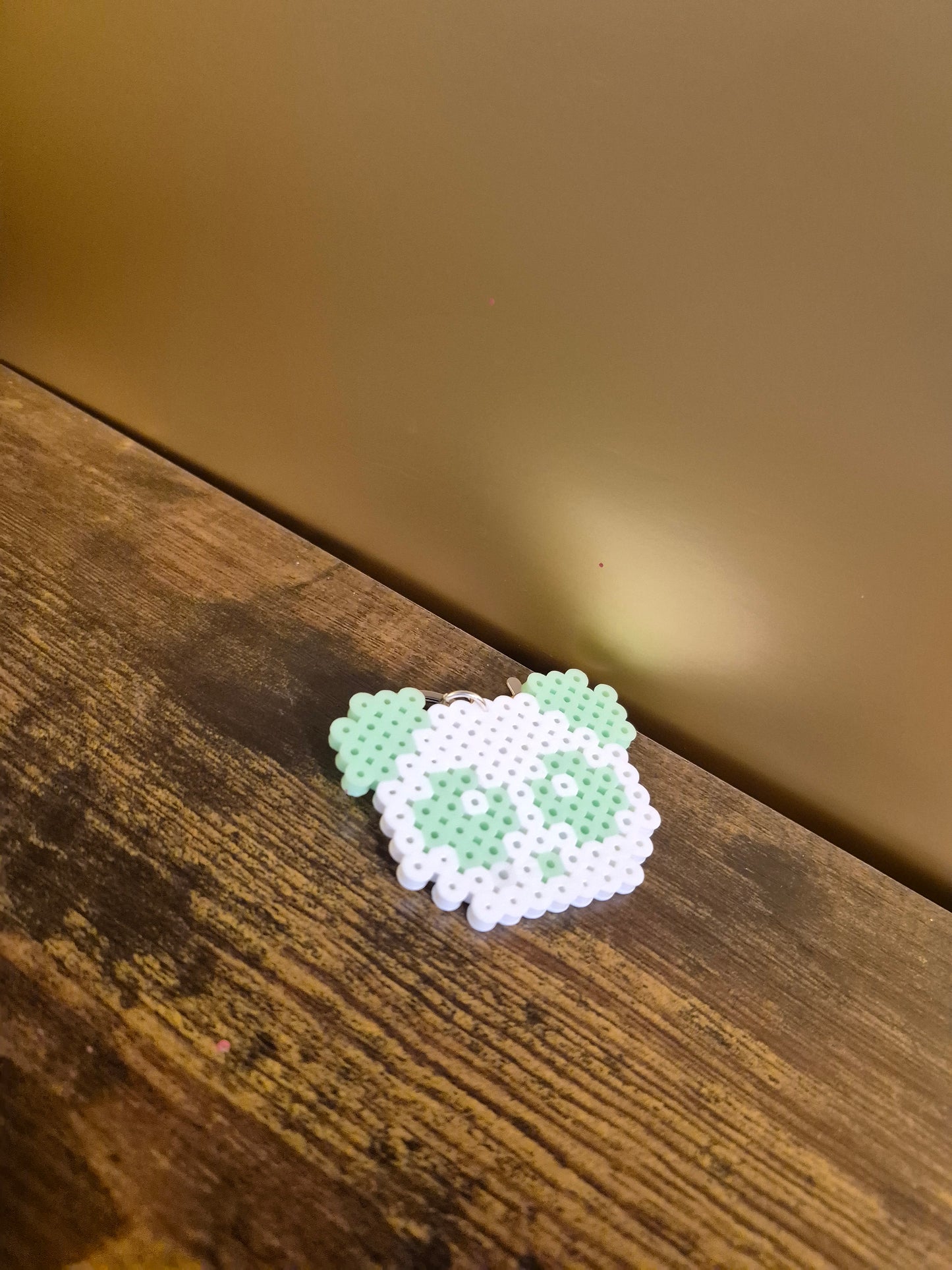 Panda face keychain