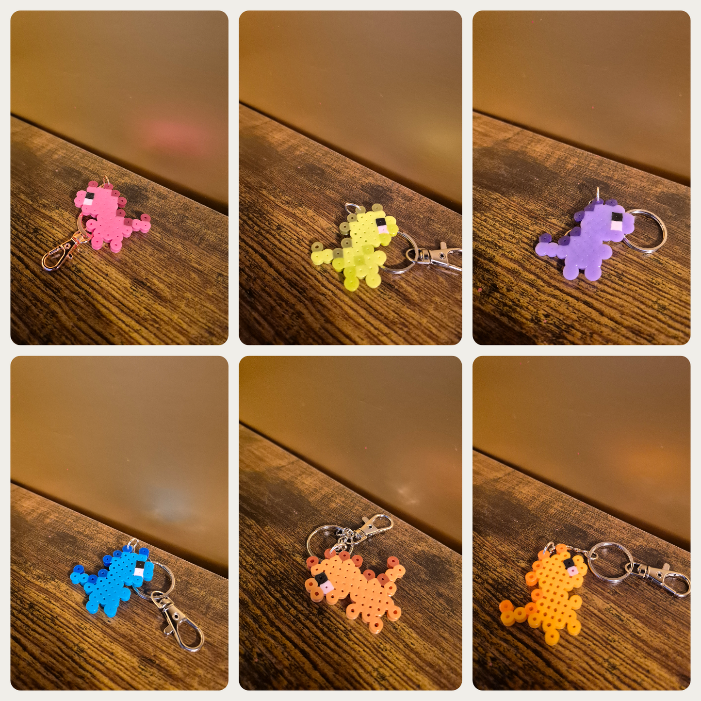 Dino keychain