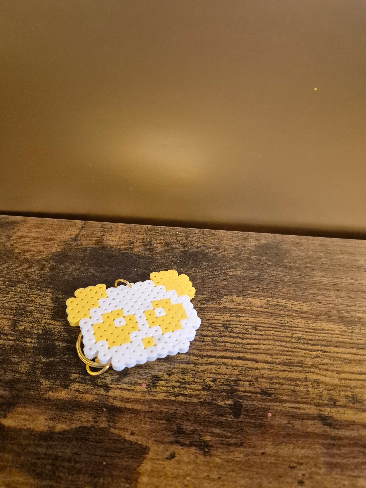 Panda face keychain