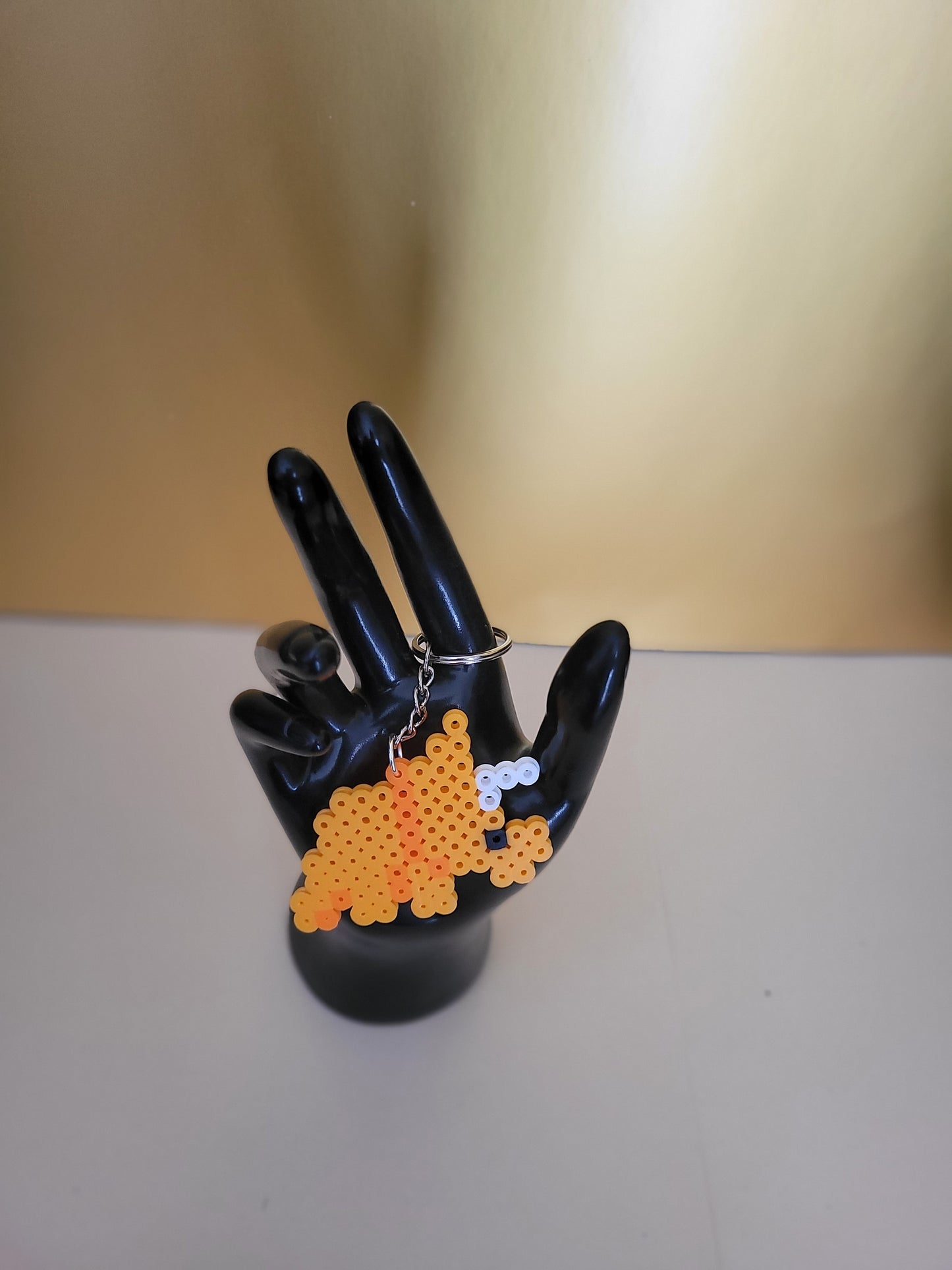 Mini Triceratops Keychains