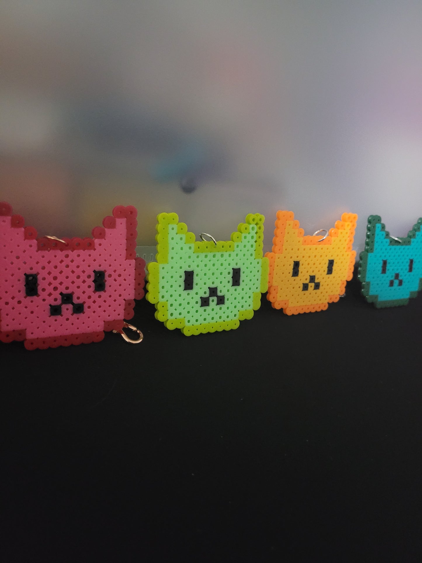 Cat Face Keychain