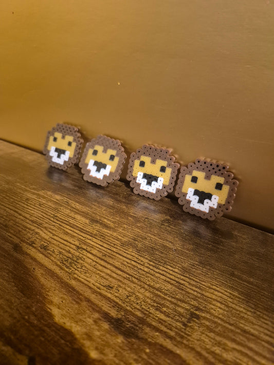 Lion Croc Charm