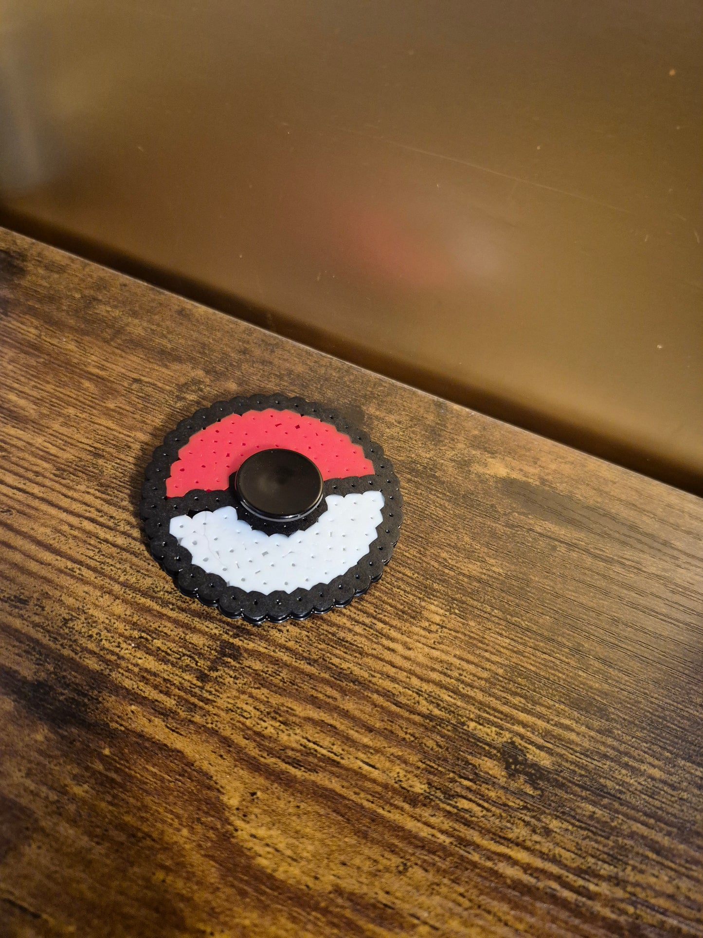 Pokeball fidget spinner