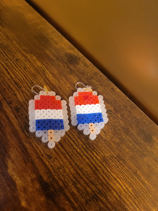 USA Popsicle Earrings
