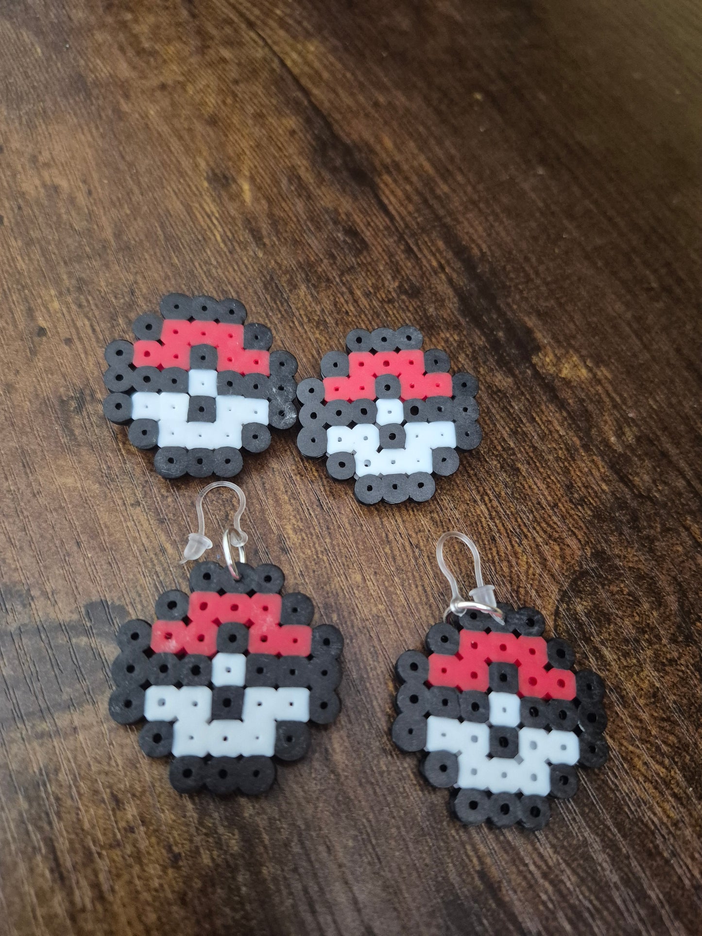 Pokeball earrings